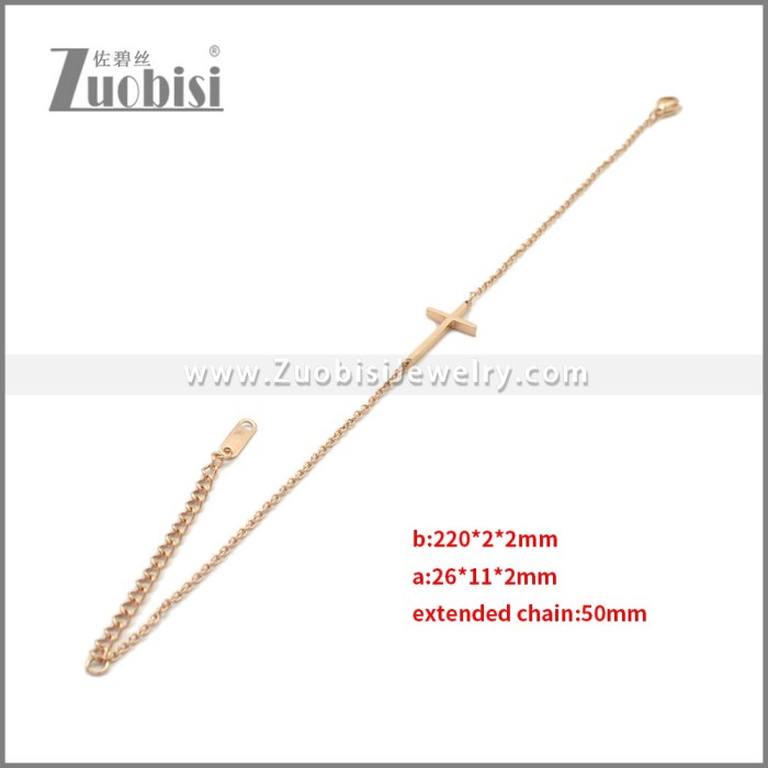 Stainless Steel Bracelets b010402R
