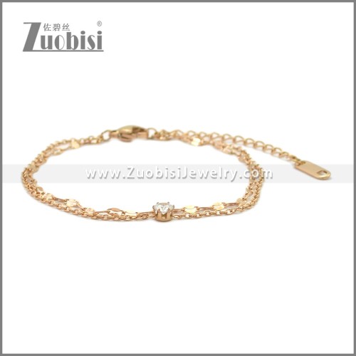 Stainless Steel Bracelets b010385R