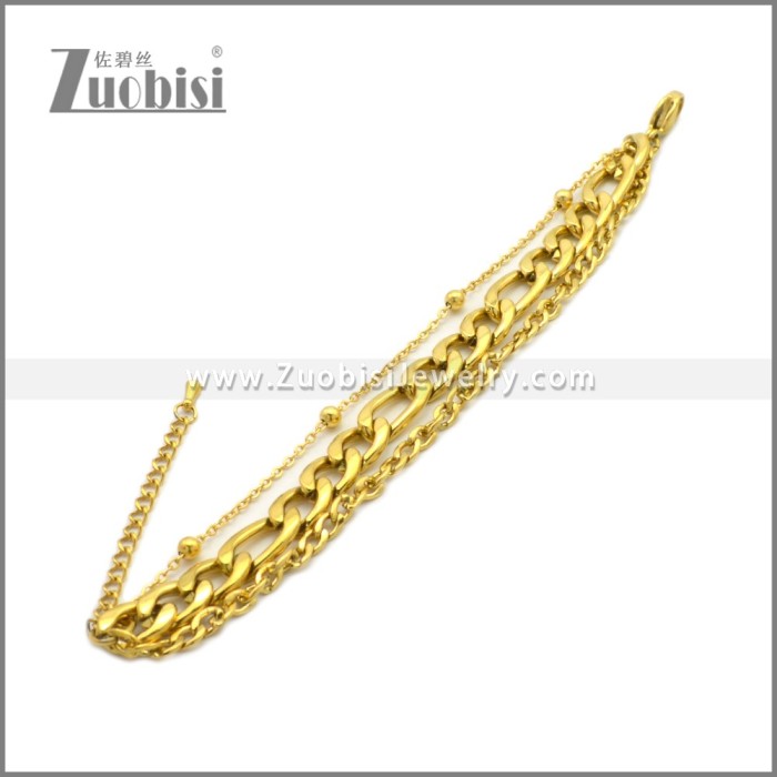 Stainless Steel Bracelets b010390G