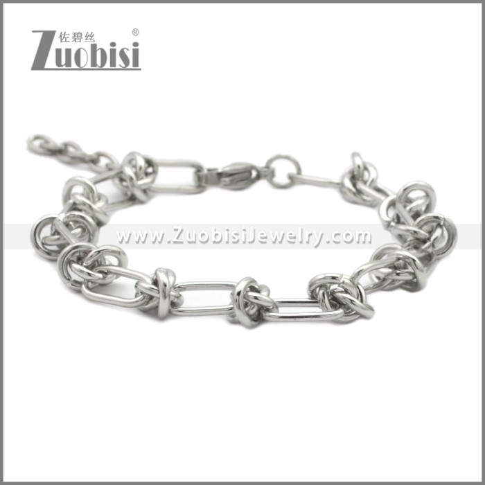 Stainless Steel Bracelets b010384S