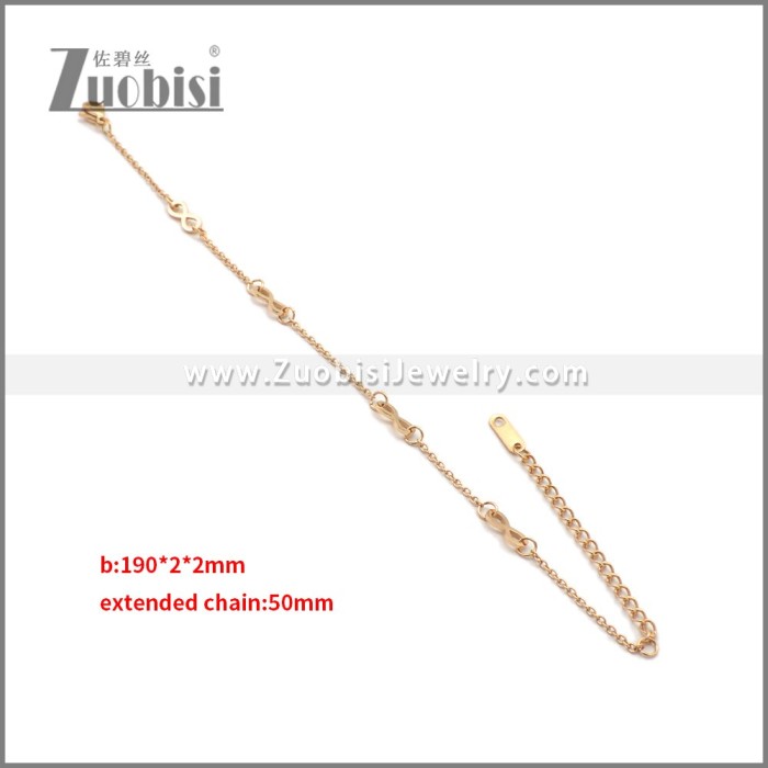 Stainless Steel Bracelets b010408R