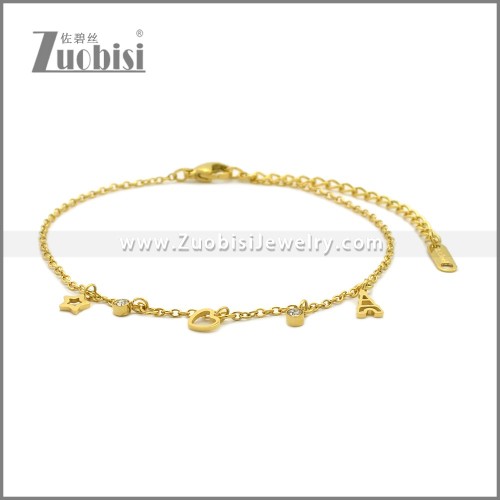 Stainless Steel Bracelets b010405G