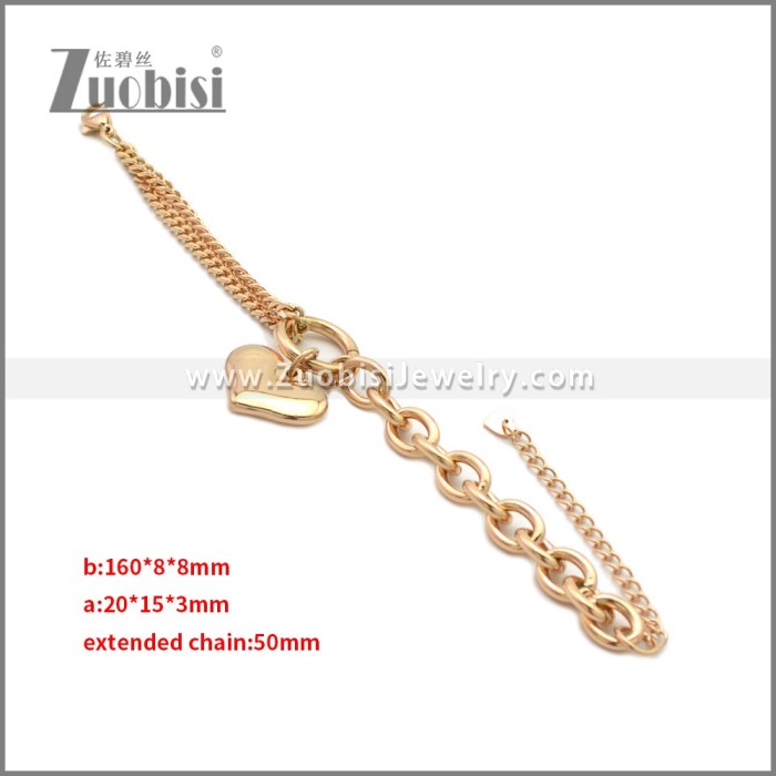 Stainless Steel Bracelets b010406R