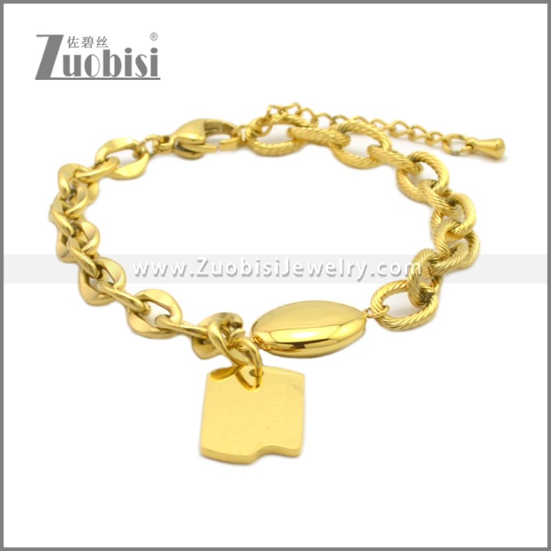 Stainless Steel Bracelets b010407G