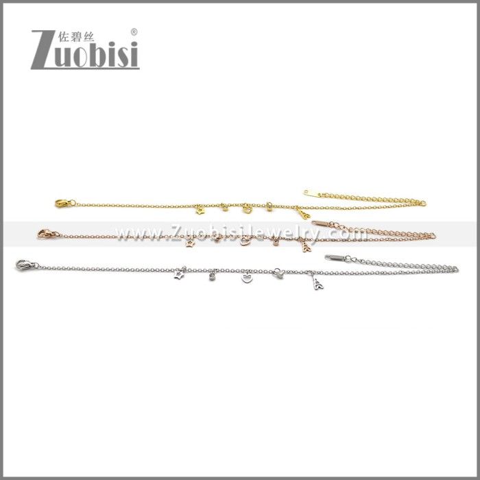 Stainless Steel Bracelets b010405G