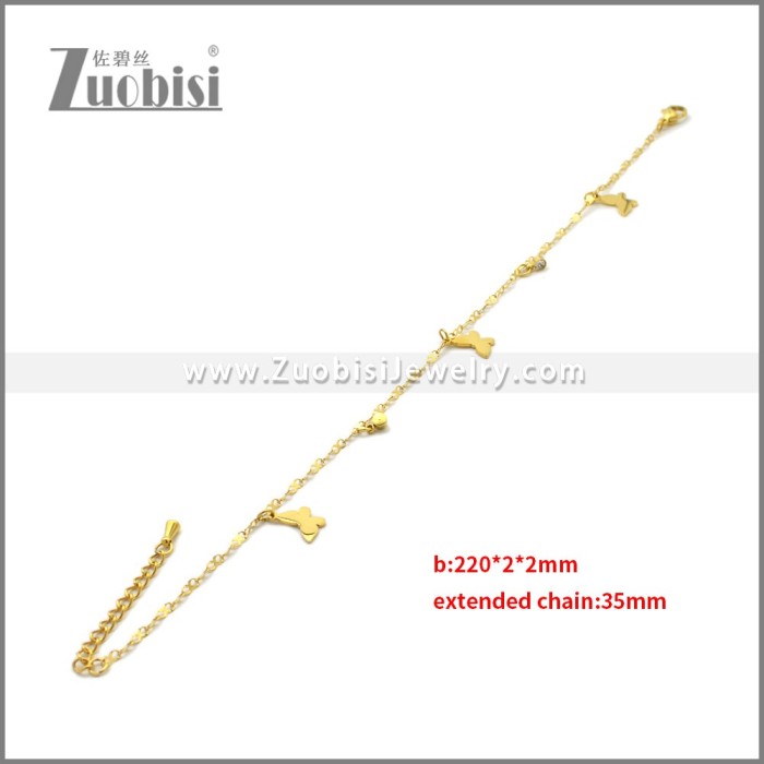 Stainless Steel Bracelets b010395G
