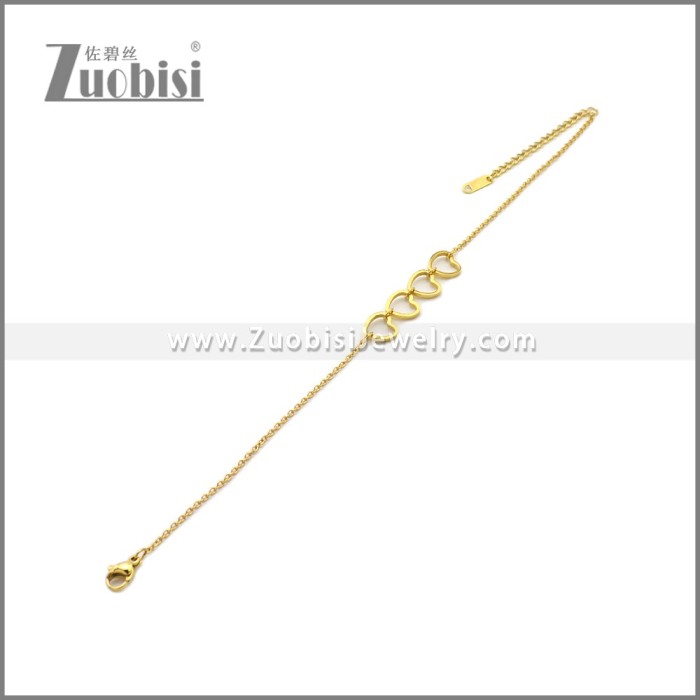 Stainless Steel Bracelets b010404G