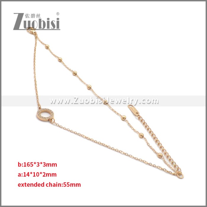 Stainless Steel Bracelets b010380R