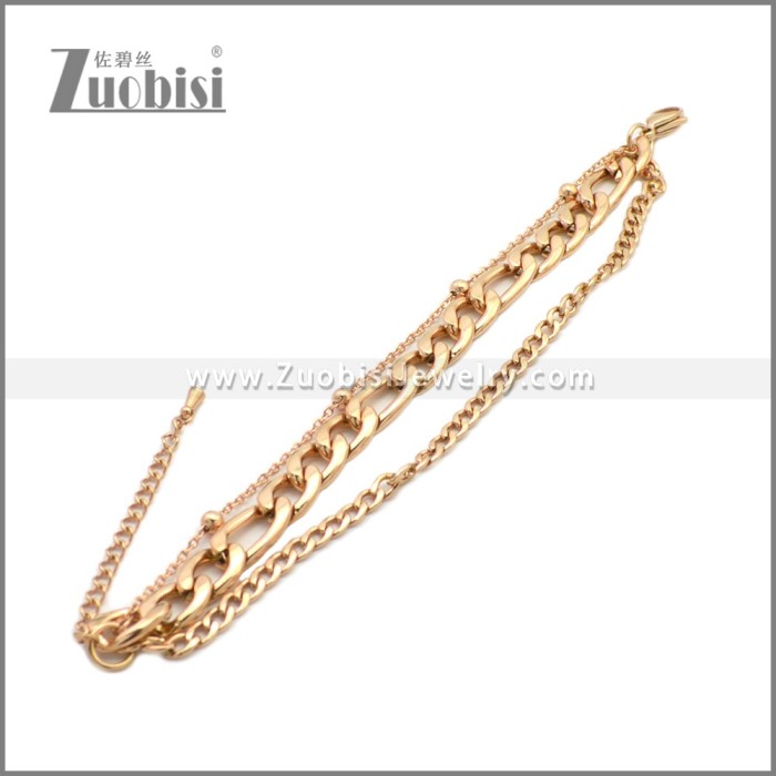 Stainless Steel Bracelets b010390R