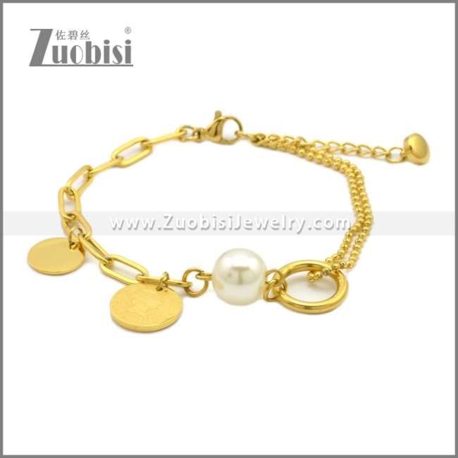Stainless Steel Bracelets b010382G