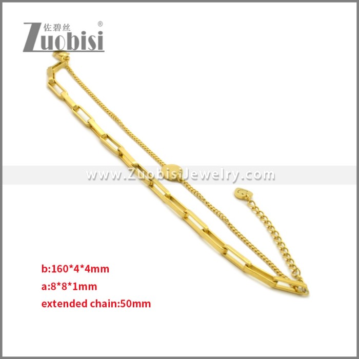 Stainless Steel Bracelets b010383G