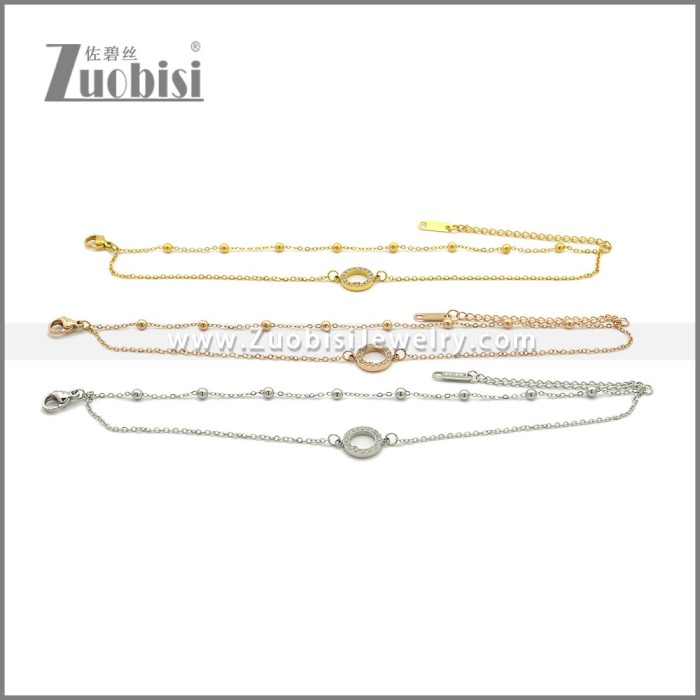 Stainless Steel Bracelets b010380S