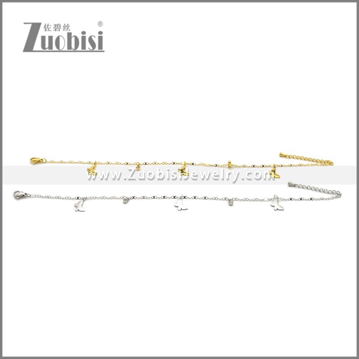 Stainless Steel Bracelets b010395S