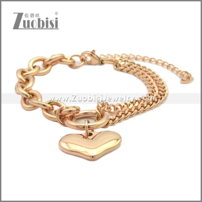 Stainless Steel Bracelets b010406R