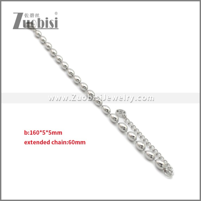 Stainless Steel Bracelets b010378S