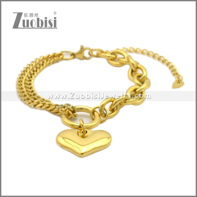 Stainless Steel Bracelets b010406G