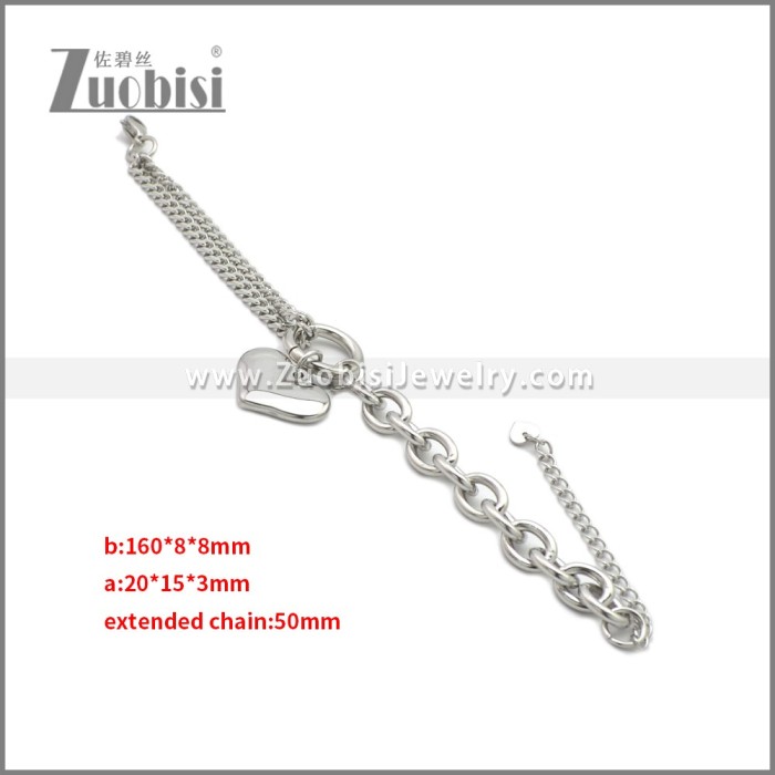 Stainless Steel Bracelets b010406S