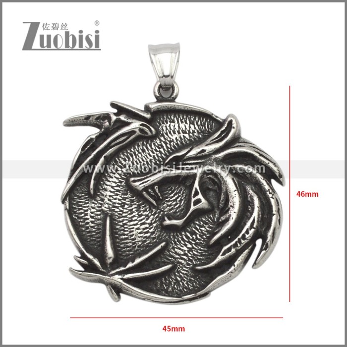 Stainless Steel Pendants p011495SA
