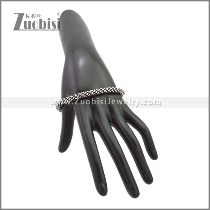 Stainless Steel Bangle b010410SA