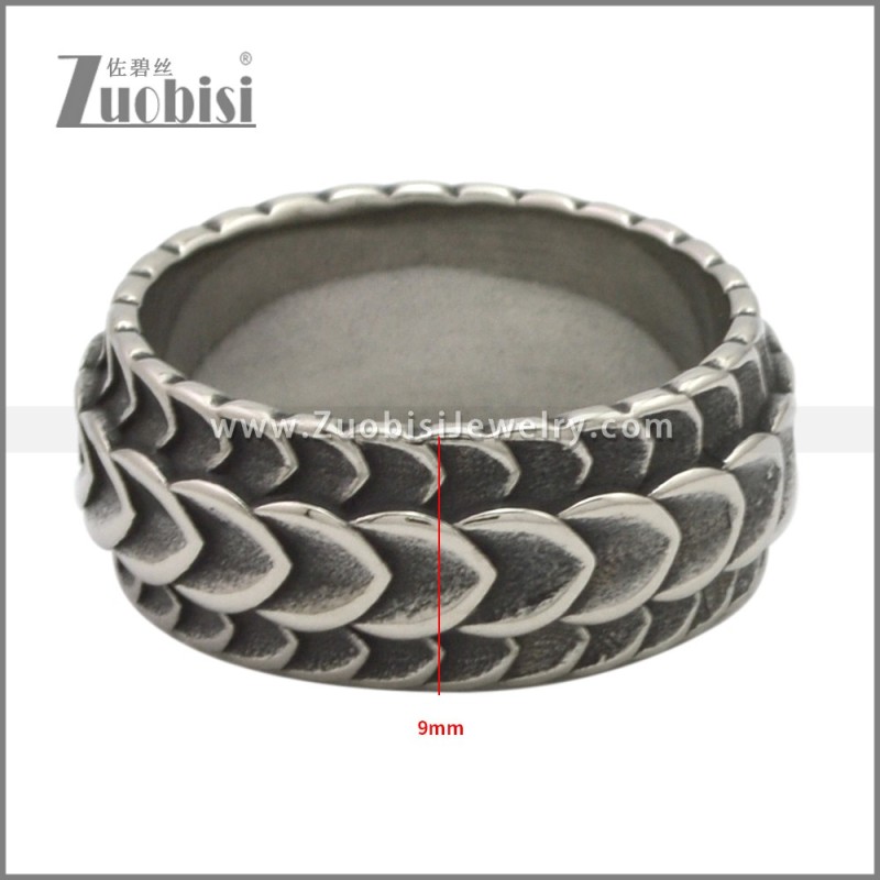 Stainless Steel Ring r009553SA