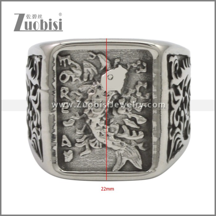 Stainless Steel Ring r009580SA