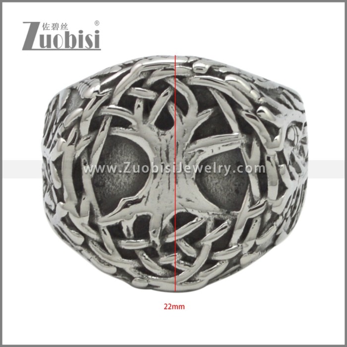Stainless Steel Ring r009581SA