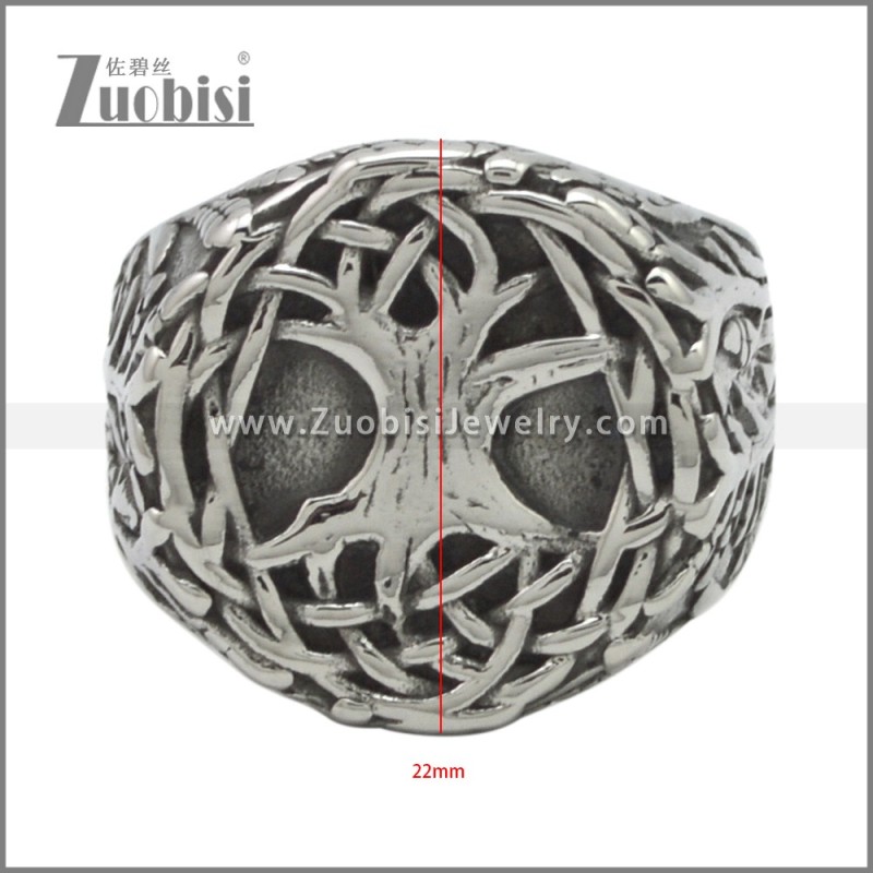 Stainless Steel Ring r009581SA