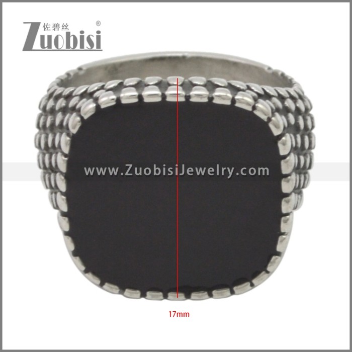 Stainless Steel Ring r009629SA