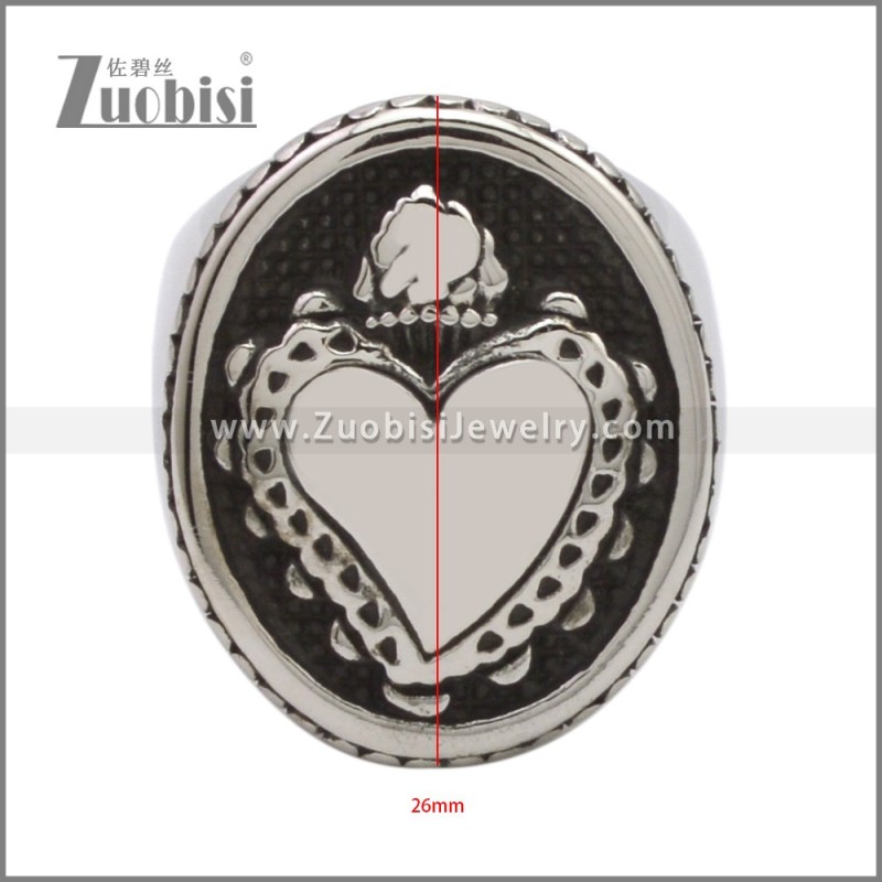 Stainless Steel Ring r009605SA