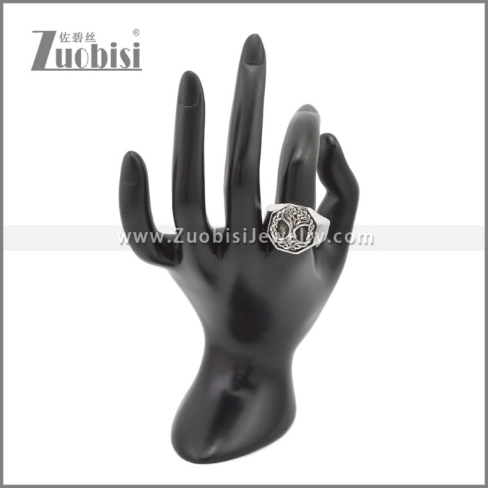 Stainless Steel Ring r009627SA