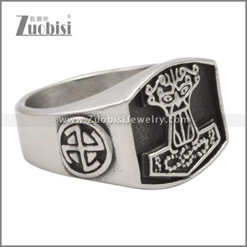 Stainless Steel Ring r009613SA