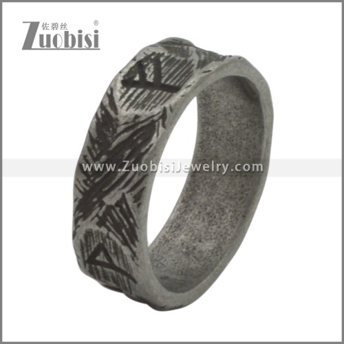 Stainless Steel Ring r009622A