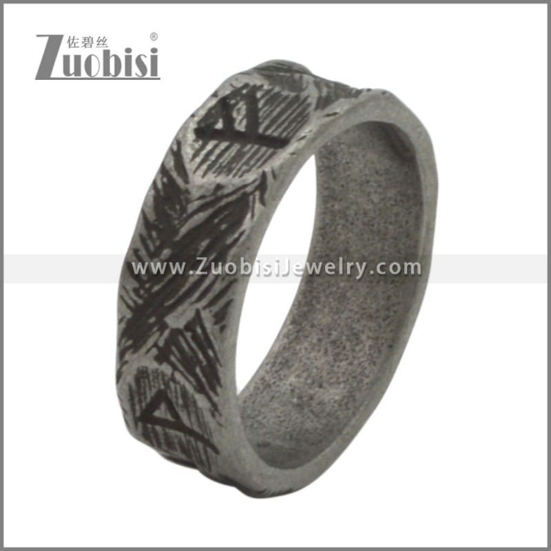 Stainless Steel Ring r009622A