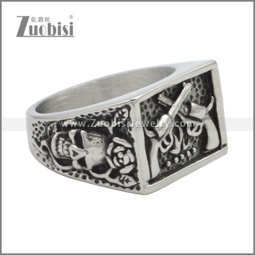 Stainless Steel Ring r009586SA