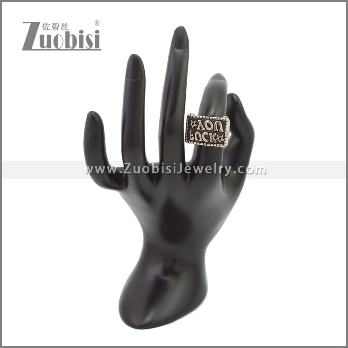 Stainless Steel Ring r009588SA