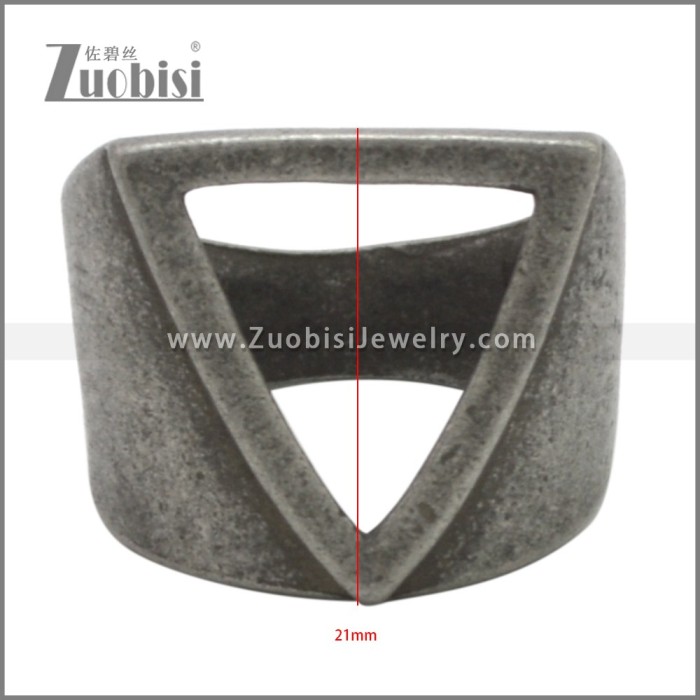 Stainless Steel Ring r009599A