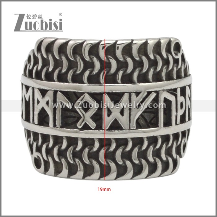 Stainless Steel Ring r009603SA