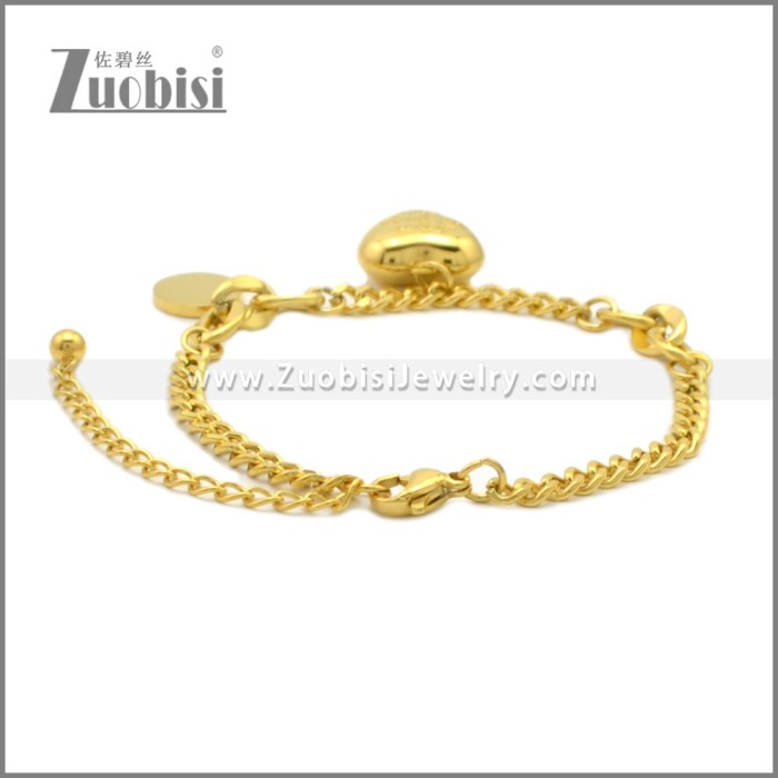 Stainless Steel Bracelet b010412G