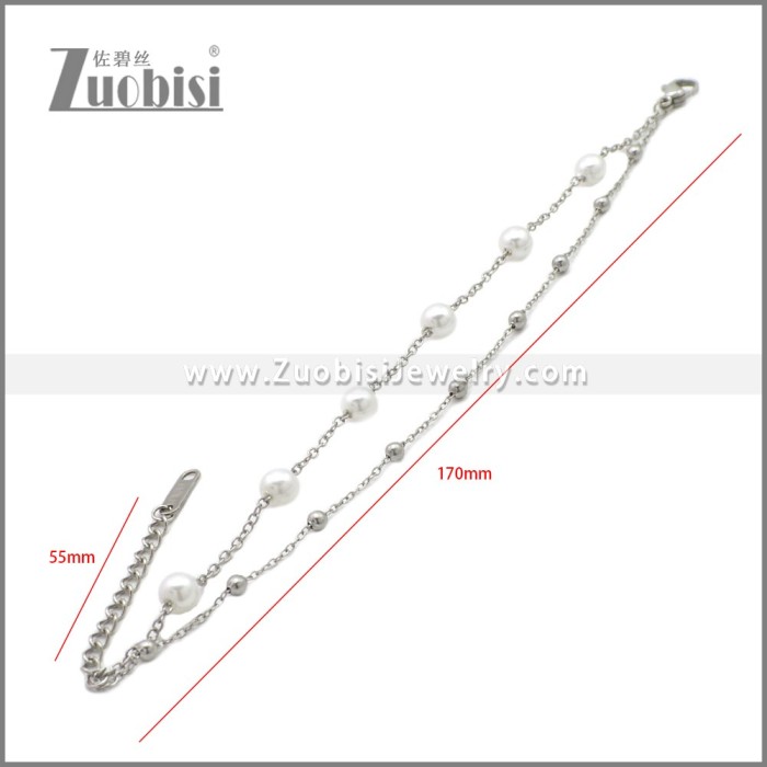 Stainless Steel Bracelet b010413S