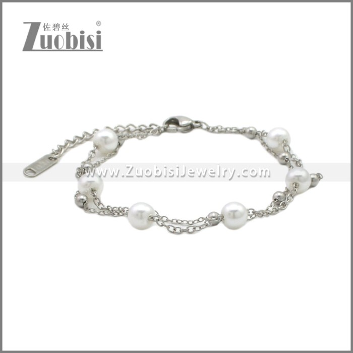 Stainless Steel Bracelet b010413S