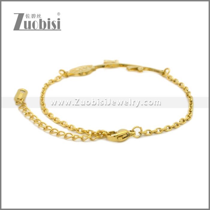 Stainless Steel Bracelet b010417G
