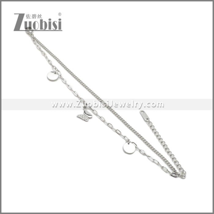 Stainless Steel Butterfly Bracelet for Lady b010419S