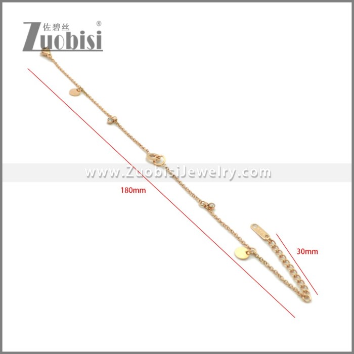 Stainless Steel Bracelet b010416R
