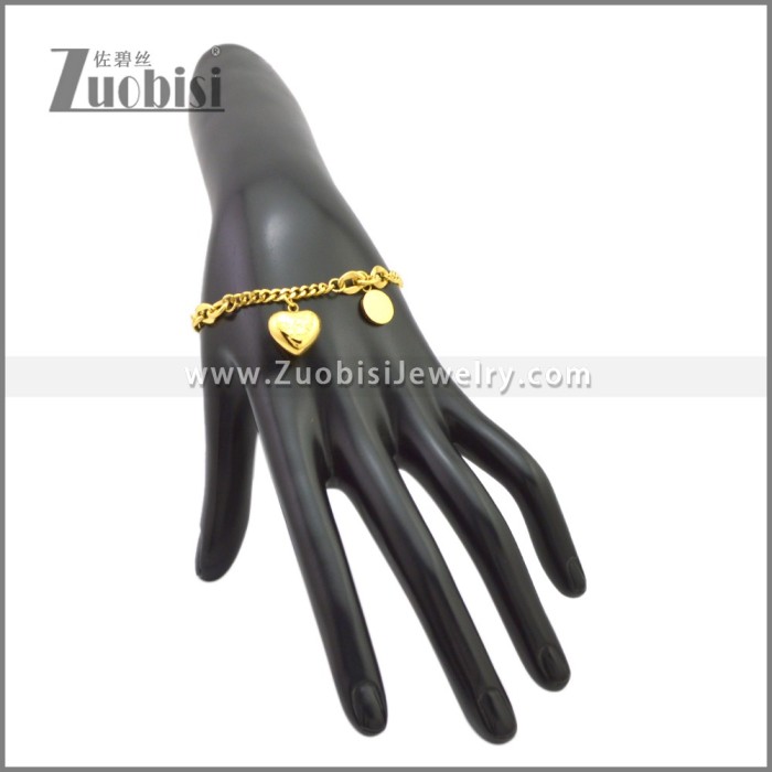 Stainless Steel Bracelet b010412G