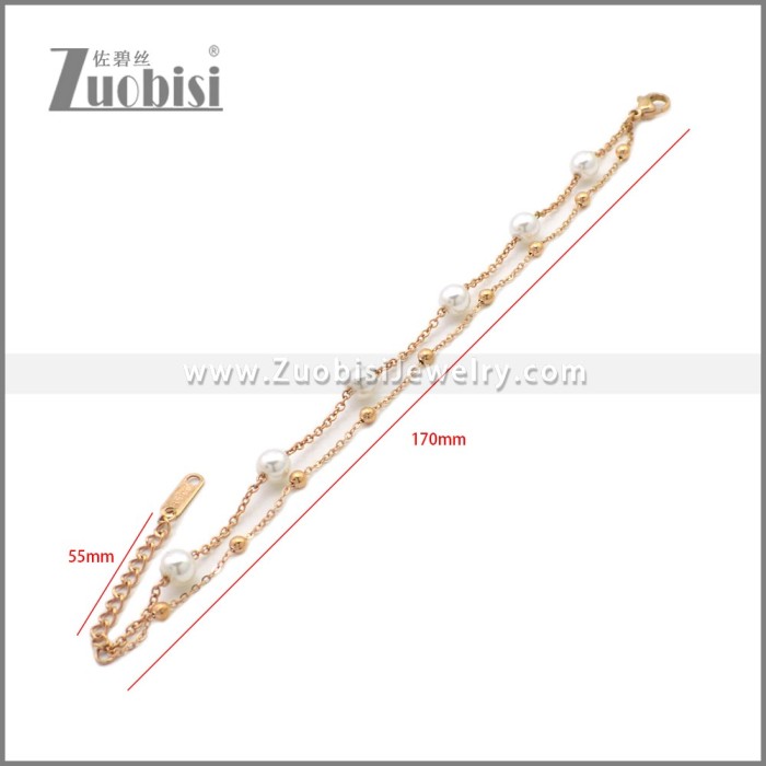 Stainless Steel Bracelet b010413R