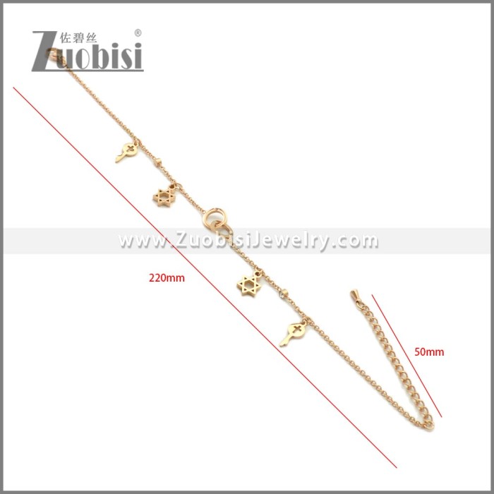 Stainless Steel Bracelet b010415R