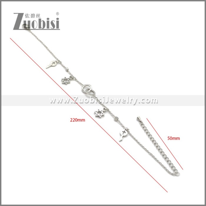 Stainless Steel Bracelet b010415S
