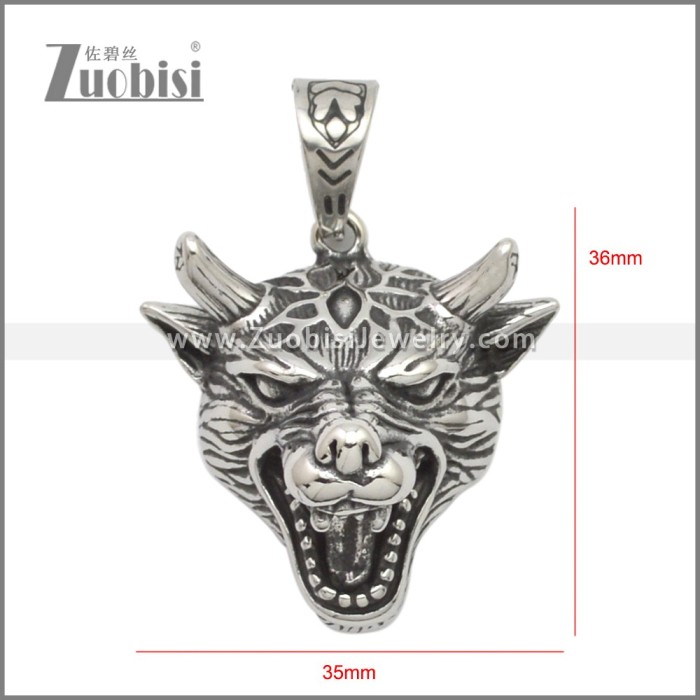 Stainless Steel Pendant p011541S