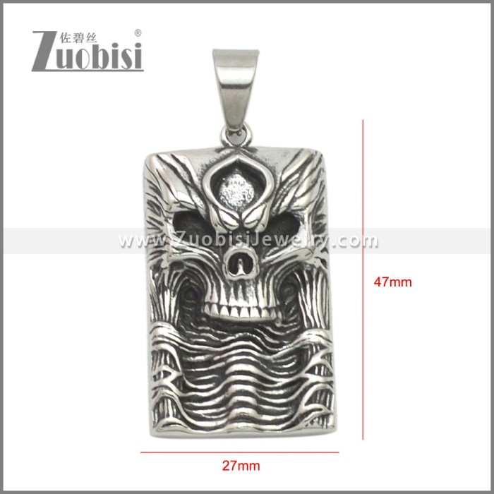 Stainless Steel Pendant p011542S