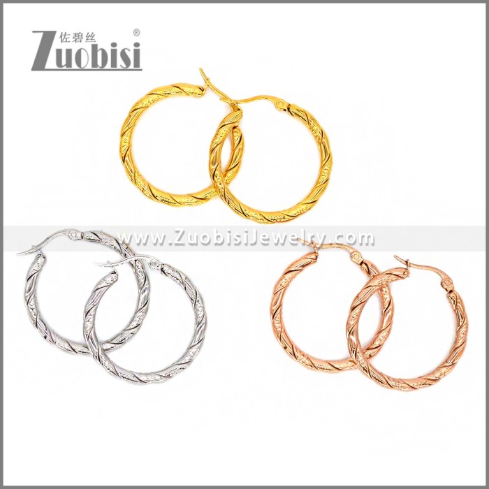 Stainless Steel Earring e002303